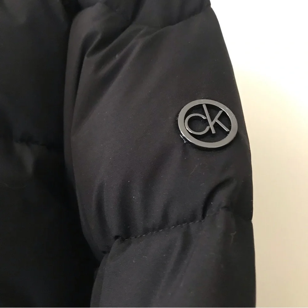 NWT Calvin Klein Black Puffer Jacket Sorona Aura Infinite Stretch 0 Degree Small - Picture 9 of 16